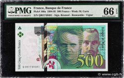 500 Francs PIERRE ET MARIE CURIE FRANCE  1994 F.76.01 UNC