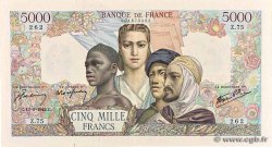 5000 Francs EMPIRE FRANÇAIS FRANCE  1942 F.47.04