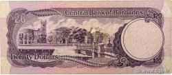 20 Dollars BARBADOS  1973 P.34a fSS