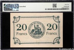 20 Francs Annulé FRANCE régionalisme et divers Garaison 1914 JP.65-22 SPL