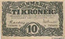 10 Kroner DANEMARK  1947 P.037e