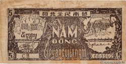 5 Dong VIET NAM   1948 P.017a TB