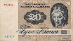 20 Kroner DANEMARK  1979 P.049a