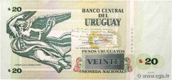 20 Pesos Uruguayos URUGUAY  2011 P.086b BB