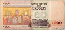200 Pesos Uruguayos URUGUAY  2011 P.089c MB