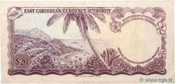 20 Dollars EAST CARIBBEAN STATES  1965 P.15g VF-