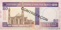 20 Dinars Faux BAHRAIN  1993 P.16x XF+