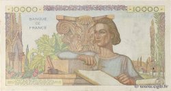 10000 Francs GÉNIE FRANÇAIS FRANCE  1951 F.50.51 VF+