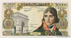 10000 Francs BONAPARTE FRANCE  1957 F.51.09 VF