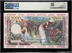 50 NF sur 5000 Francs FRENCH ANTILLES  1961 P.03a VF
