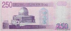 250 Dinars IRAQ  2002 P.088 UNC