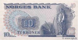 10 Kroner NORVÈGE  1976 P.36b TTB