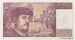 20 Francs DEBUSSY FRANCE  1981 F.66.02A7 VF+