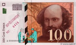 100 Francs CÉZANNE Spécimen FRANCE  1997 F.74.01Spn pr.NEUF
