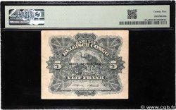 5 Francs BELGA CONGO  1947 P.13Ad MBC