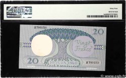 20 Francs REPUBBLICA DEMOCRATICA DEL CONGO  1962 P.004a q.FDC