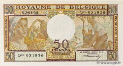 50 Francs BELGIQUE  1956 P.133b
