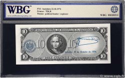 10 Colones EL SALVADOR  1972 P.118a UNC-