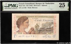 100 Francs DJIBOUTI  1946 P.19A TTB