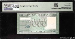 1000 Livres Spécimen LEBANON  2011 P.090as UNC