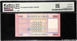5000 Livres Spécimen LIBAN  2014 P.091bs NEUF