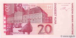 20 Kuna CROATIA  1993 P.30a UNC-