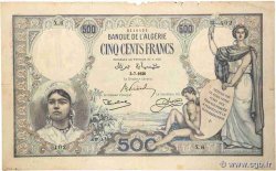 500 Francs ALGERIA  1926 P.082