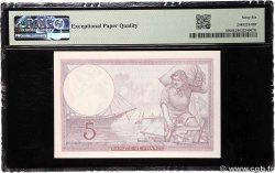 5 Francs FEMME CASQUÉE modifié FRANCE  1940 F.04.15 neuf