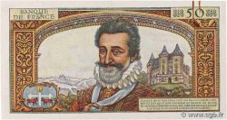 50 Nouveaux Francs HENRI IV FRANCE  1959 F.58.01 XF