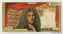 500 Nouveaux Francs MOLIÈRE FRANCE 1965 F.60.08