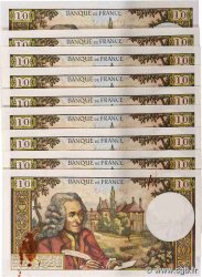 10 Francs VOLTAIRE Lot FRANCE  1968 F.62.35 AU