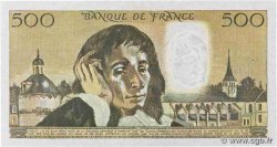 500 Francs PASCAL FRANCE  1975 F.71.13 XF