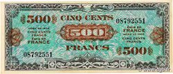 500 Francs DRAPEAU FRANCE  1944 VF.21.01 VF+