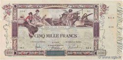 5000 Francs FLAMENG FRANCE 1918 F.43.01