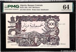 500 Dinars ALGERIA  1970 P.129a