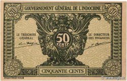 50 Cents INDOCHINE FRANÇAISE  1942 P.091a NEUF