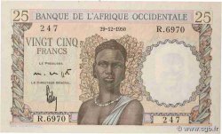 25 Francs FRENCH WEST AFRICA  1950 P.38