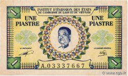 1 Piastre - 1 Kip INDOCHINE FRANÇAISE  1953 P.099 TTB+