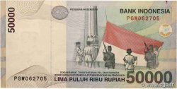 50000 Rupiah INDONESIA  1999 P.139a MBC+