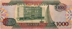 1000 Dollars GUYANA  2009 P.39a TB+