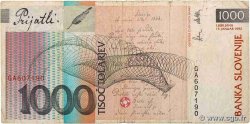 1000 Tolarjev SLOVENIA  1992 P.17a q.MB
