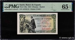5 Pesetas SPAIN  1945 P.129a UNC