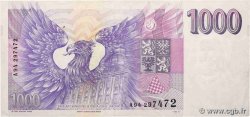 1000 Korun RÉPUBLIQUE TCHÈQUE  1993 P.08a TTB+