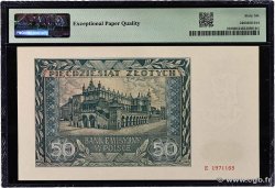 50 Zlotych POLAND  1941 P.102 UNC