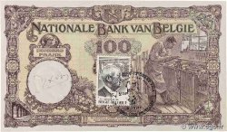 100 Francs BELGIO  1924 P.095 SPL