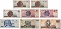 10 à 200 Zlotych Lot POLOGNE  1994 P.177 TB