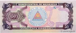 50 Cordobas NICARAGUA  2001 P.189A SPL