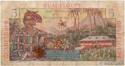 5 Francs Bougainville GUADELOUPE  1946 P.31 VG