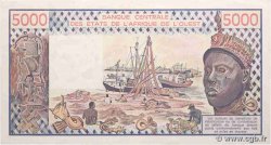 5000 Francs STATI AMERICANI AFRICANI  1979 P.308C q.SPL