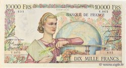 10000 Francs GÉNIE FRANÇAIS FRANCIA  1950 F.50.45
